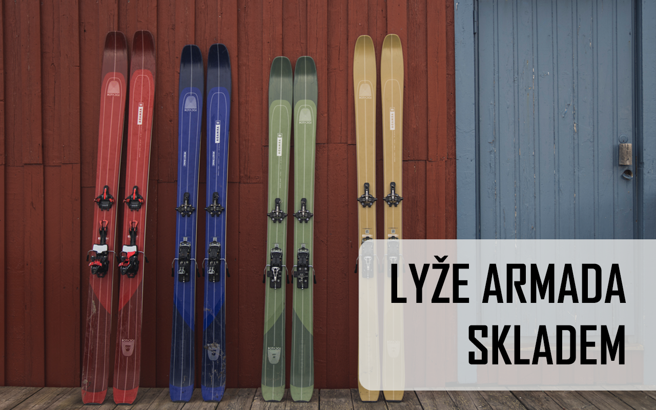 Lyže Armada Locator, nástupce sérií Tracer a Kufo