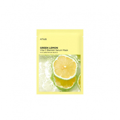 Anua Green Lemon Vita C Blemish Serum Mask