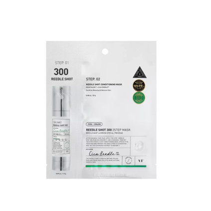 VT Cosmetics Mild Reedle Shot 300 2 Step Mask