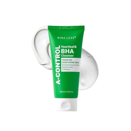 NINE LESS A Control Heartleaf & BHA Cleanser