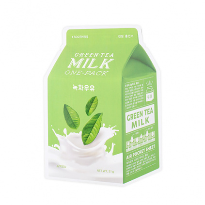 A'pieu One Pack Green Tea Milk