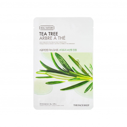 THEFACESHOP Real Nature Tea Tree Mask 20g