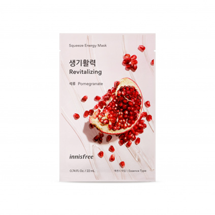 Innisfree Squeeze Energy Mask Pomegranate 22ml