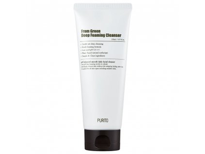 PURITO From Green Deep Foaming Cleanser 150ml hĺbkovo čistiaca pleťová pena