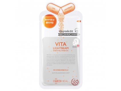 MEDIHEAL VITA LIGHTBEAM ESSENTIAL MASK EX 24ml1kus rozjasňujúca
