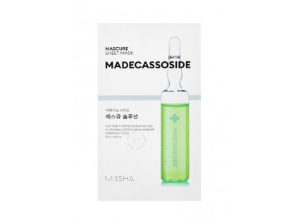 MISSHA Mascure Rescue Solution Sheet Mask Madecassoside 28ml1kus