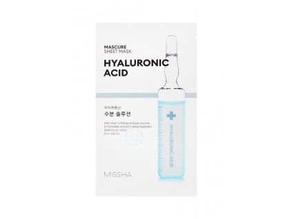 MISSHA Mascure Hydra Solution Sheet Mask Hyaluronic Acid 28ml1kus