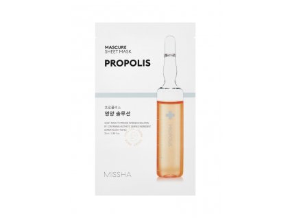 MISSHA Mascure Nutrition Solution Sheet Mask Propolis 28ml1kus výživná