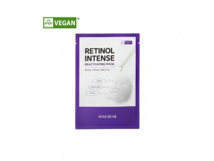SOME BY MI Retinol Intense Reactivating Mask 1kus22g plátenná pleťová maska