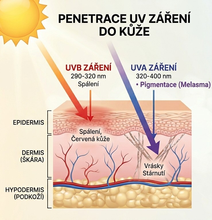 Jaký je rozdíl mezi UVA-PF a PPD?