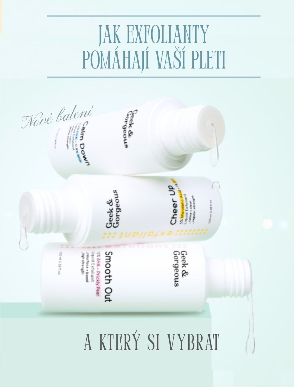 Exfoliace neboli peeling