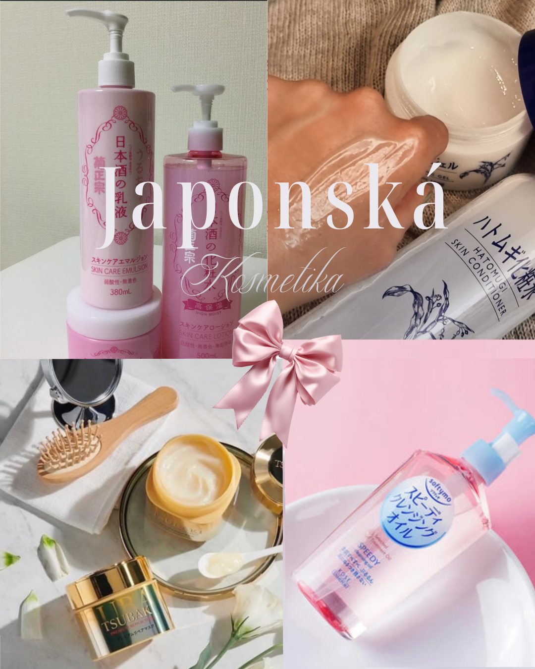 Japonská kosmetika - hydratovaná a sjednocená pleť