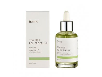 iUNIK Tea Tree Relief serum 50ml  Zklidňující sérum pro problematickou pleť