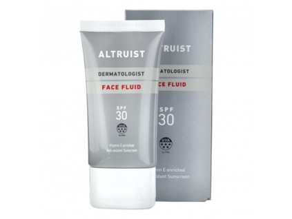 Altruist Face Fluid SPF30 krabicka.