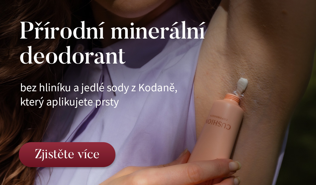 Přírodní deodorant Cushion BIO eko bez hliníku