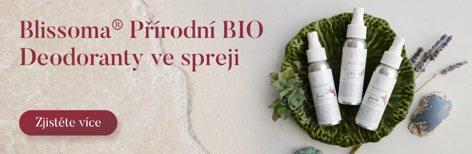 Přírodní BIO a organické deodoranty Blissoma