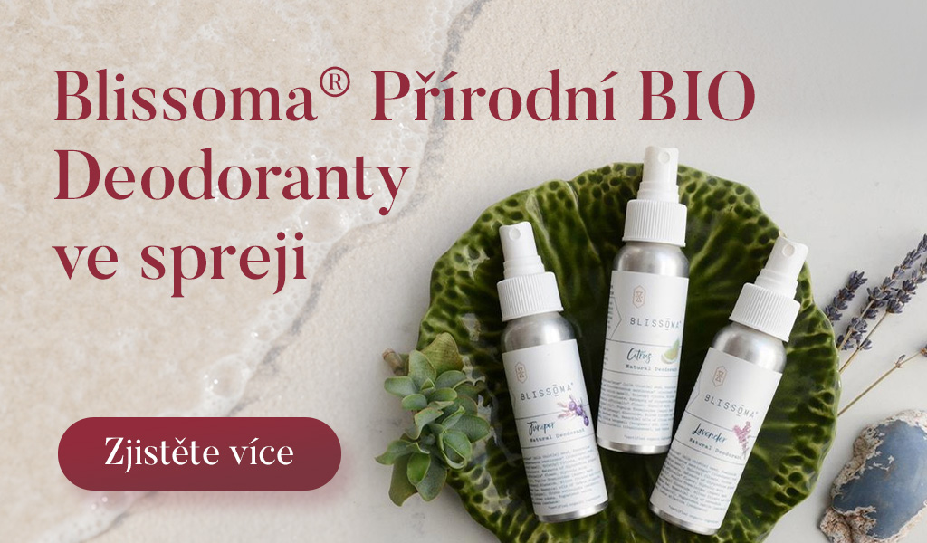 Nové přírodní deodoranty Blissoma mobil