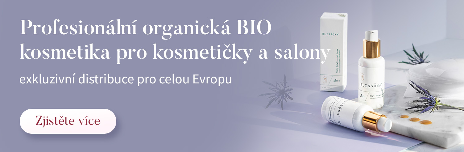 Exkluzivní distribuce přírodní profesionální kosmetiky Blissoma pro EU