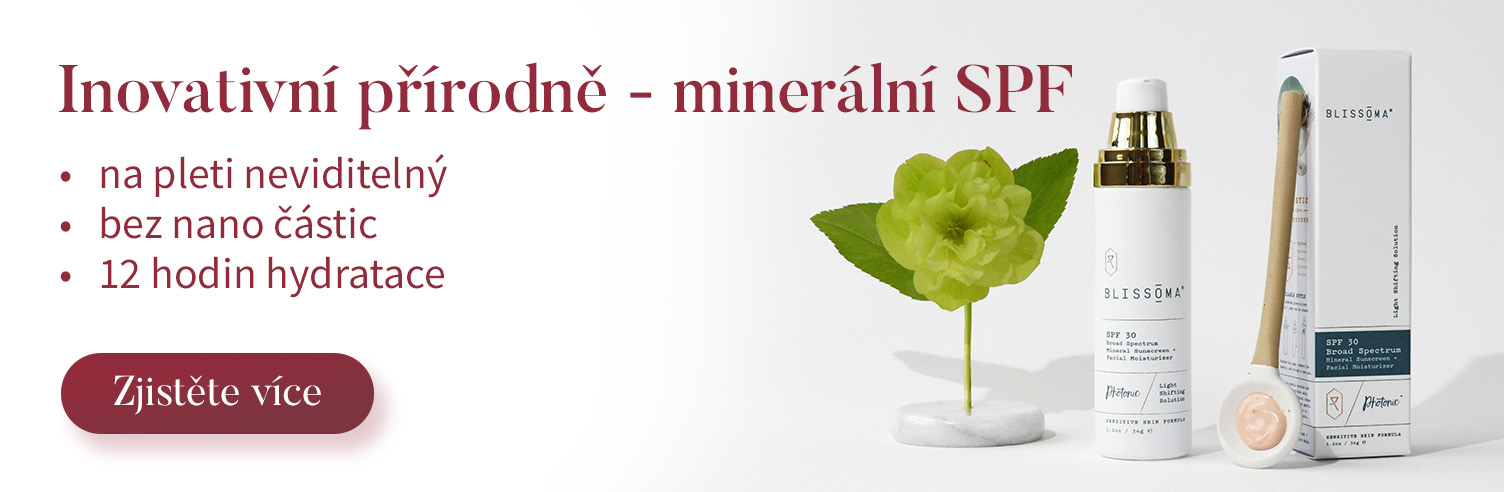 Photonic přírodní SPF opalovací minerální organický BIO krém na obličej