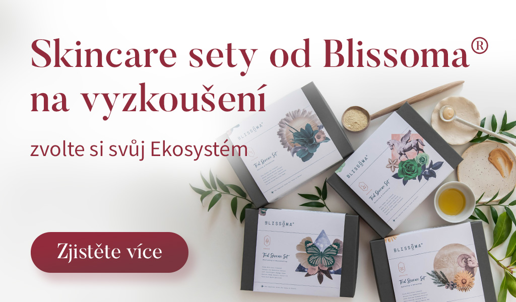 Blissoma skincare sety přírodní organické BIO kosmetiky