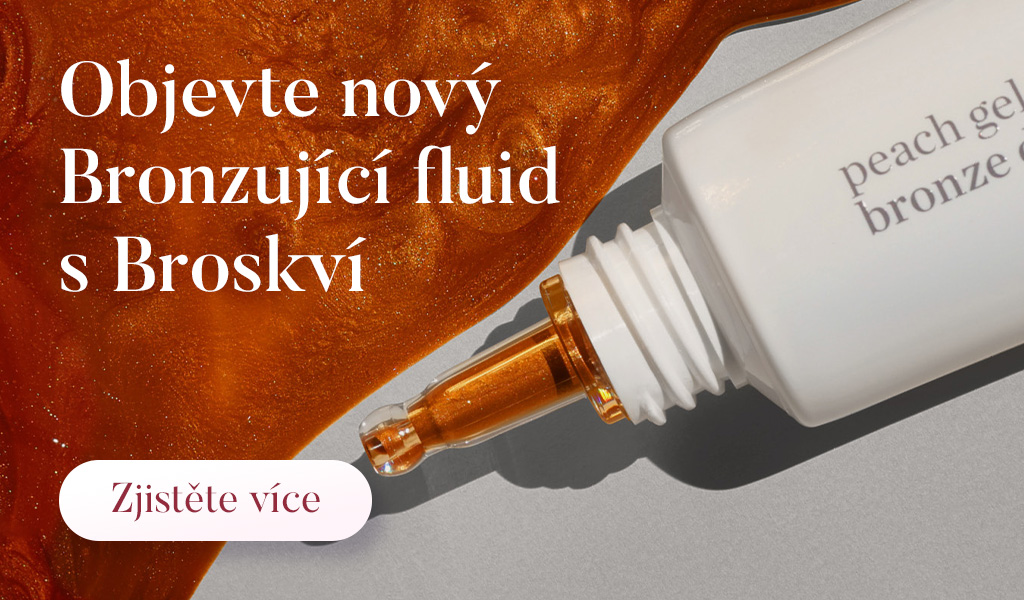 Přírodní Bronzující rozjasňující fluid s Broskví Ere Perez