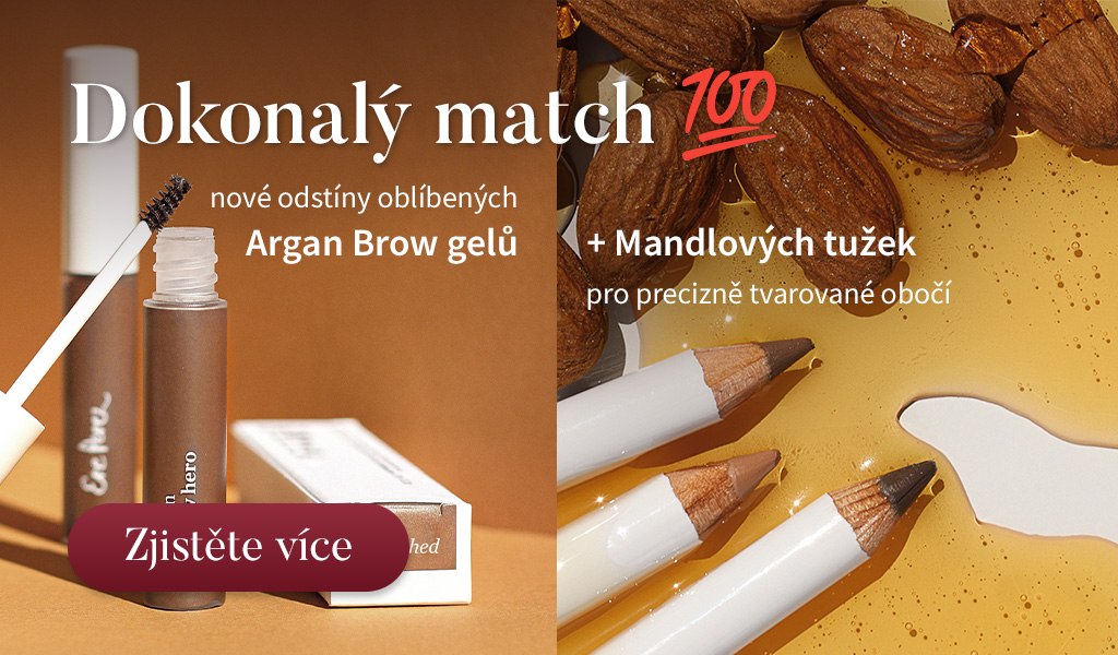 Úprava obočí: přírodní tužka a gel Ere Perez