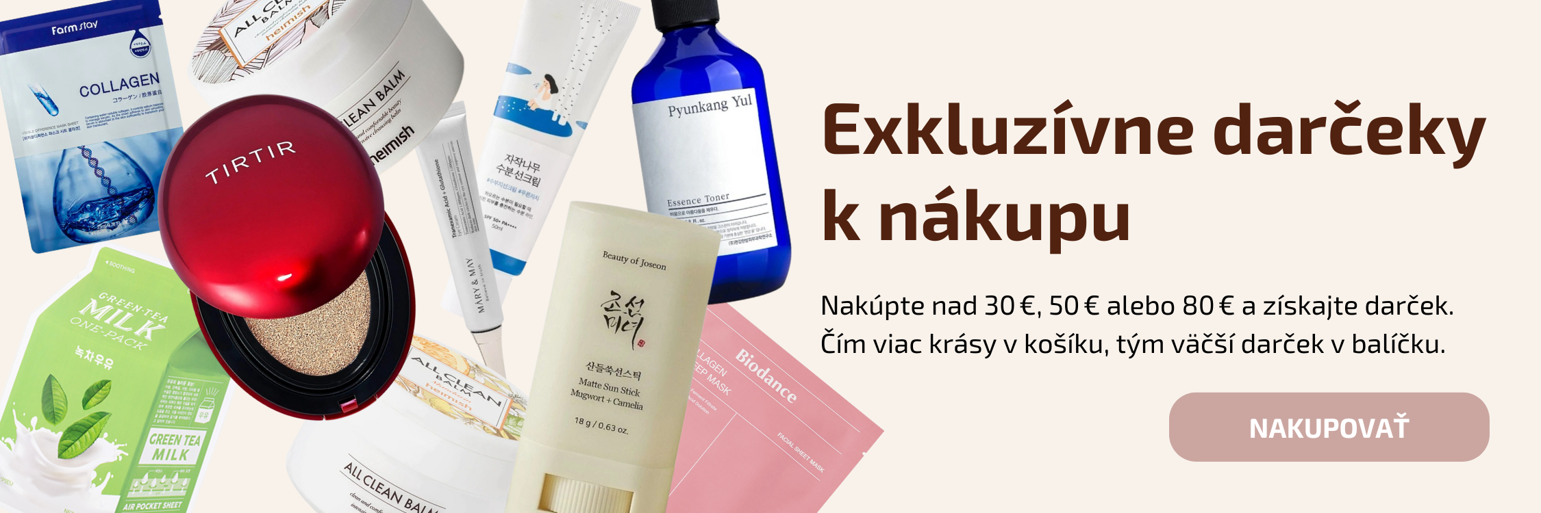 Darček k nákupu