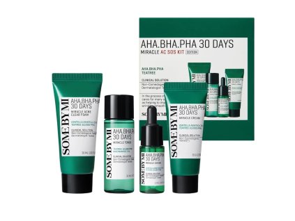 SOME BY MI AHA BHA PHA 30 Days Miracle AC SOS Kit, skinlovers.sk
