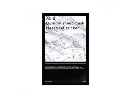 abib gummy sheet mask heartleaf sticker 1pc 93