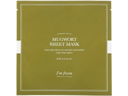 11907 im from mugwort sheet mask