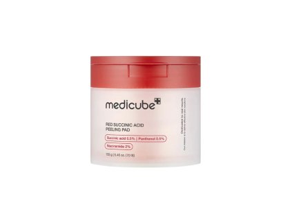 Medicube Red Succinic Acid Peeling Pad 70pcs155g, skinlovers
