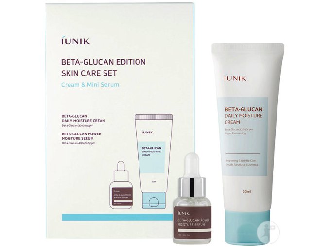 iunik beta glucan edition skincare set.1