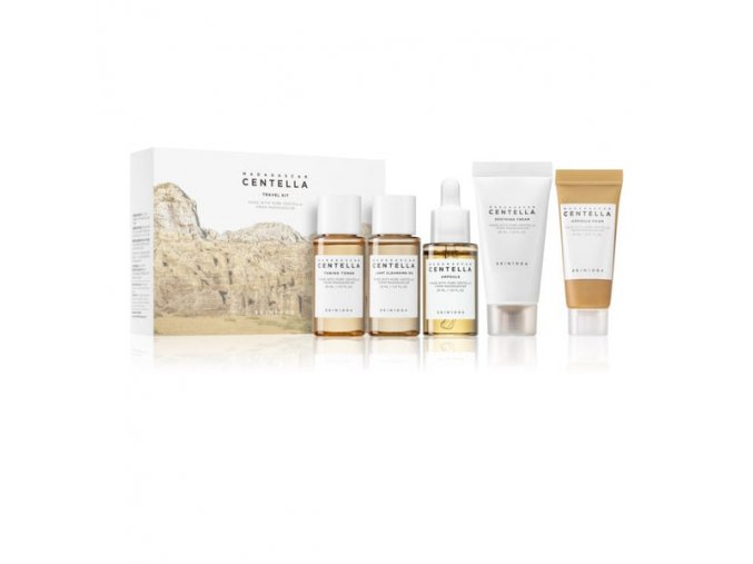 skin1004 madagascar centella travel kit travel set voor gevoelige en geirriteerde huid grande