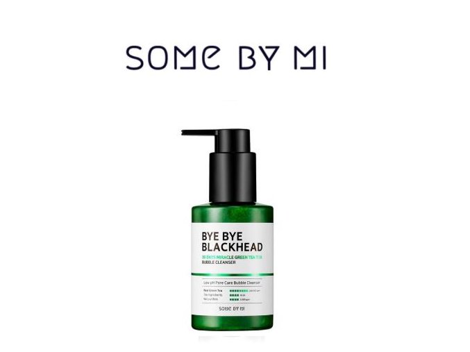 SOMEBYMI Bye Bye Blackhead 30 Days Miracle Green Tea Tox Bubble Cleanser 120ml