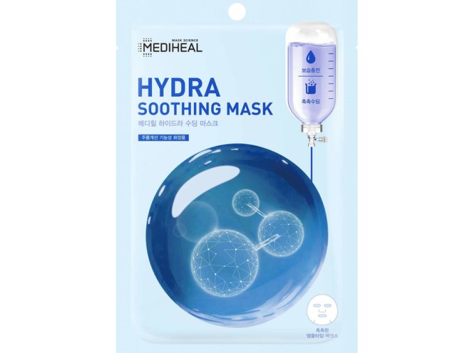 mediheal hydra soothing mask nawilzajaca maska w p