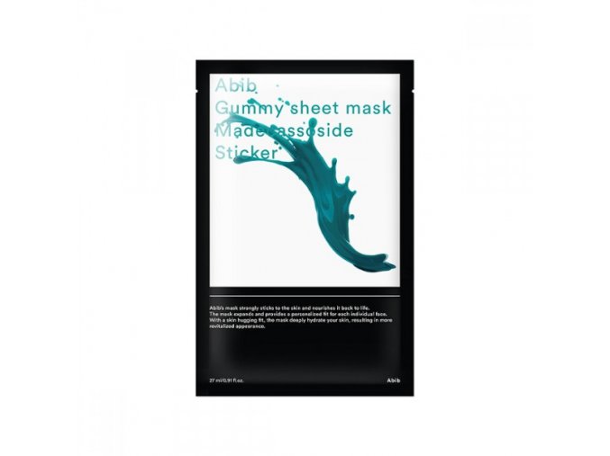 abib gummy sheet mask madecassoside sticker 1pc 139