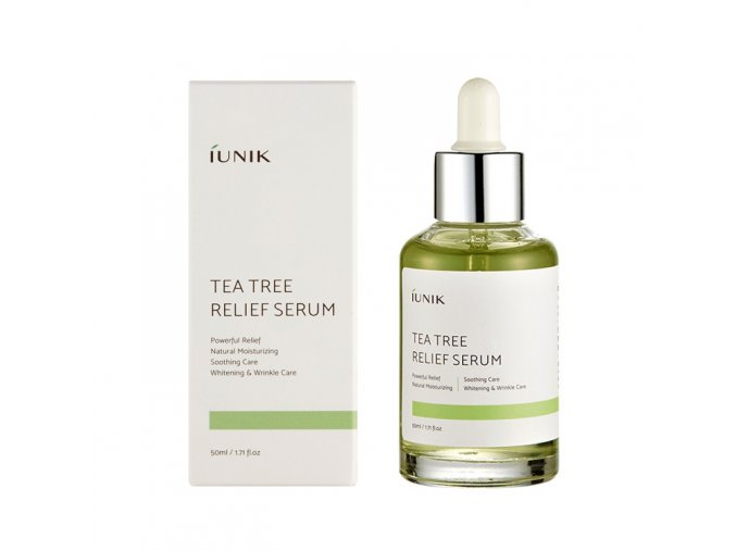 iUNIK Tea Tree Relief miniature Serum 15ml – sérum 50ml