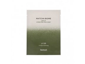 heimish matcha biome low ph hydrating mask sheet