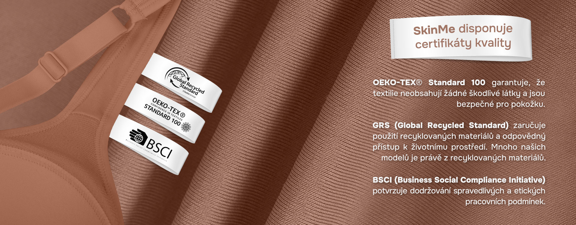 SkinMe - certifikáty kvality