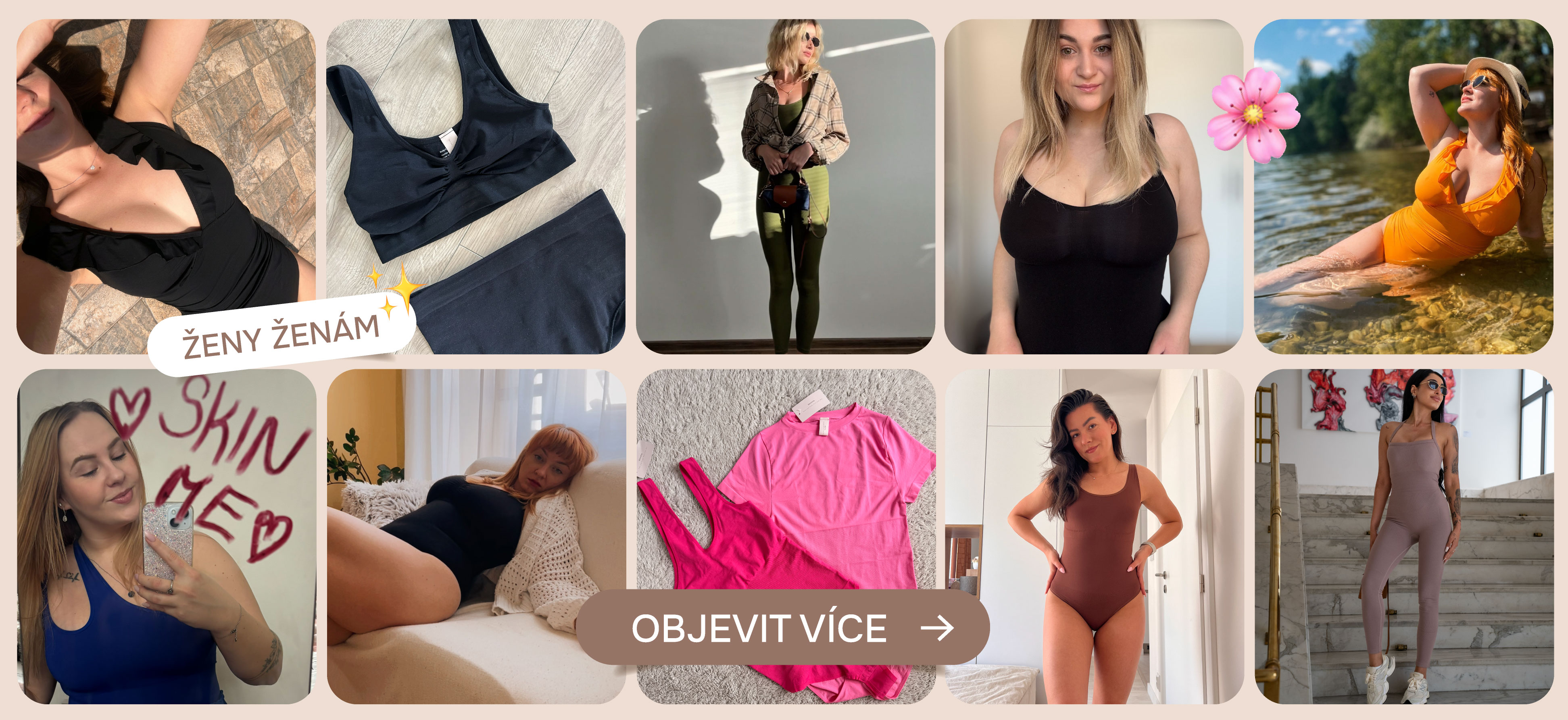 Uvodní banner, lifestyle, shapewear, SkinMe