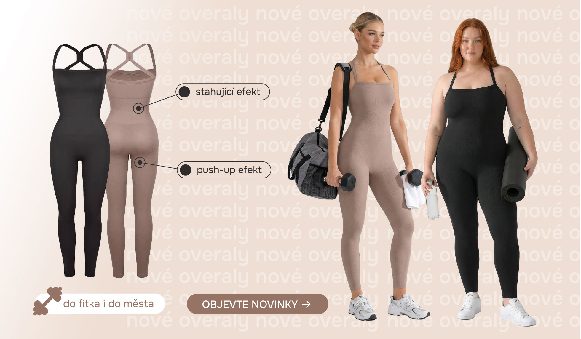 Sportovní formující overaly SkinMe