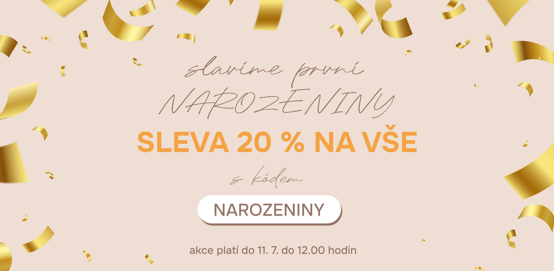 Narozeniny sleva 20%