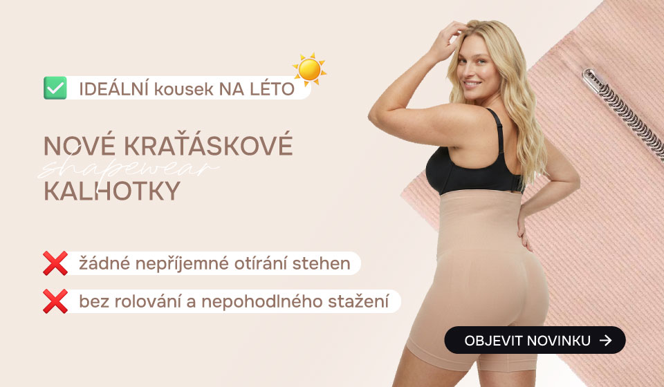 Tvarující kra´Tasové kalhoty proti tření stehen