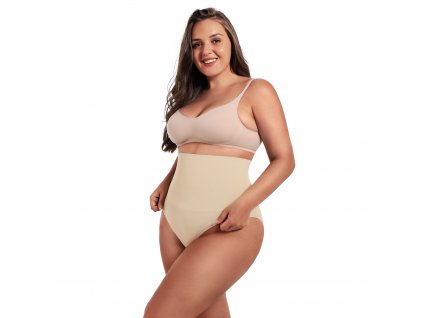 Tvarující kalhotky na každodenní nošení, klasický střih, NUDE