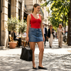 Firefly I am uploading an image of a model wearing a product as a reference. Keep the model’ 291132