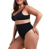 Tvarující kalhotky na každodenní nošení, tanga střih, ČERNÉ