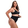 Tvarující kalhotky na každodenní nošení, tanga střih, ČERNÉ