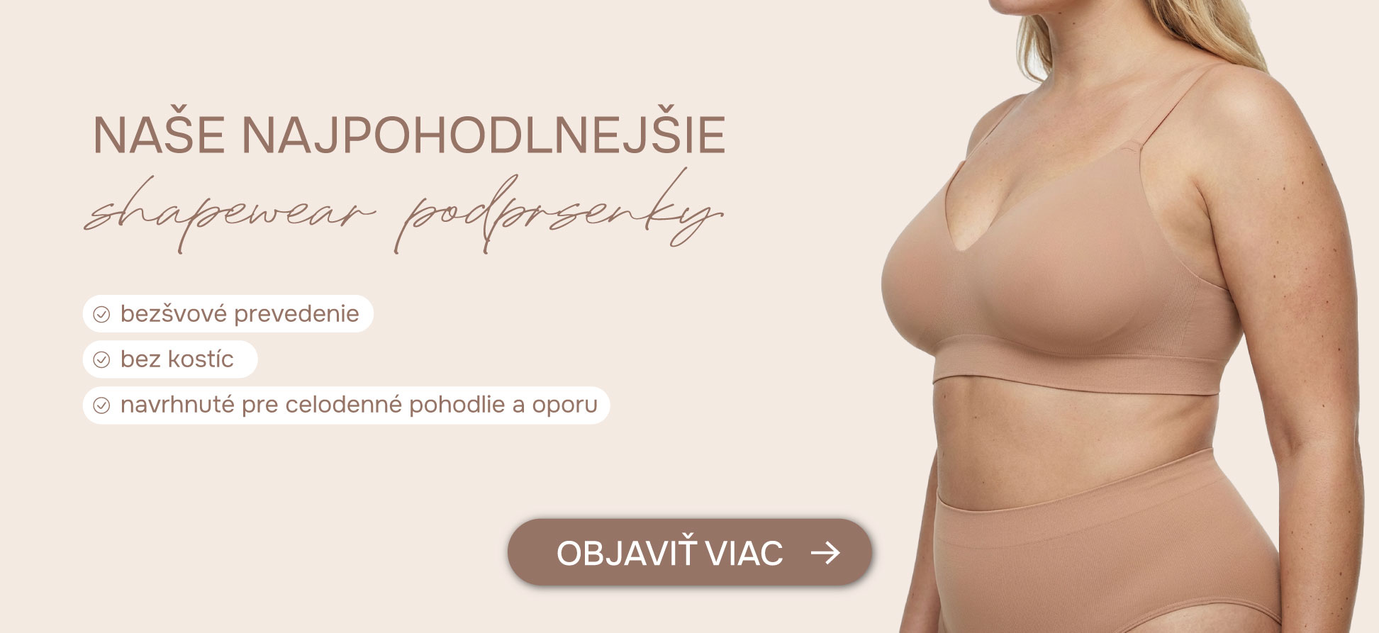 SkinMe - naša najpohodlnejšia shapewear podprsenka
