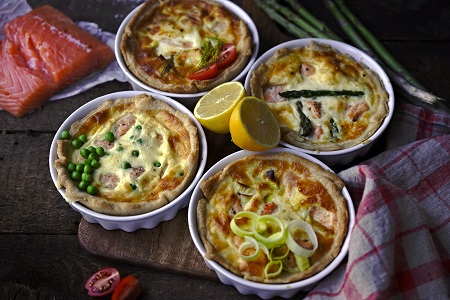 Quiche s lososem 4x jinak