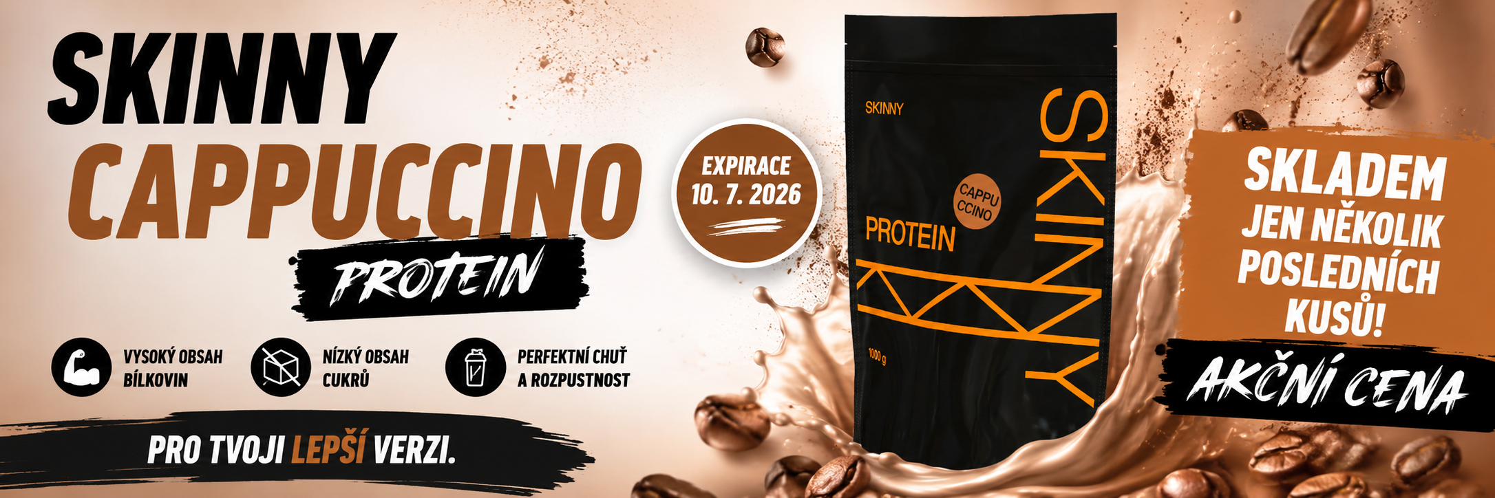 Cappuccino Protein - výprodej